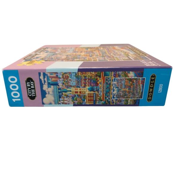 Dowdle City by the Bay San Francisco 1000 Piece Jigsaw Puzzle by Eric Dowdle - Picture 4 of 4